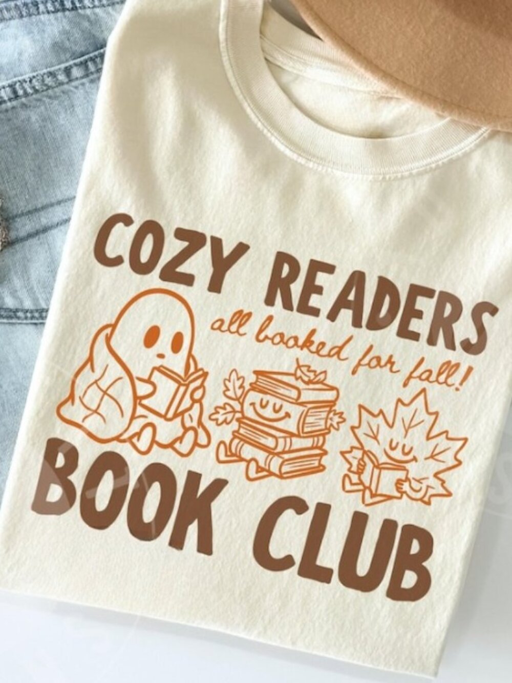 Cozy Readers Book Club' Shirt - Picture 2 of 4